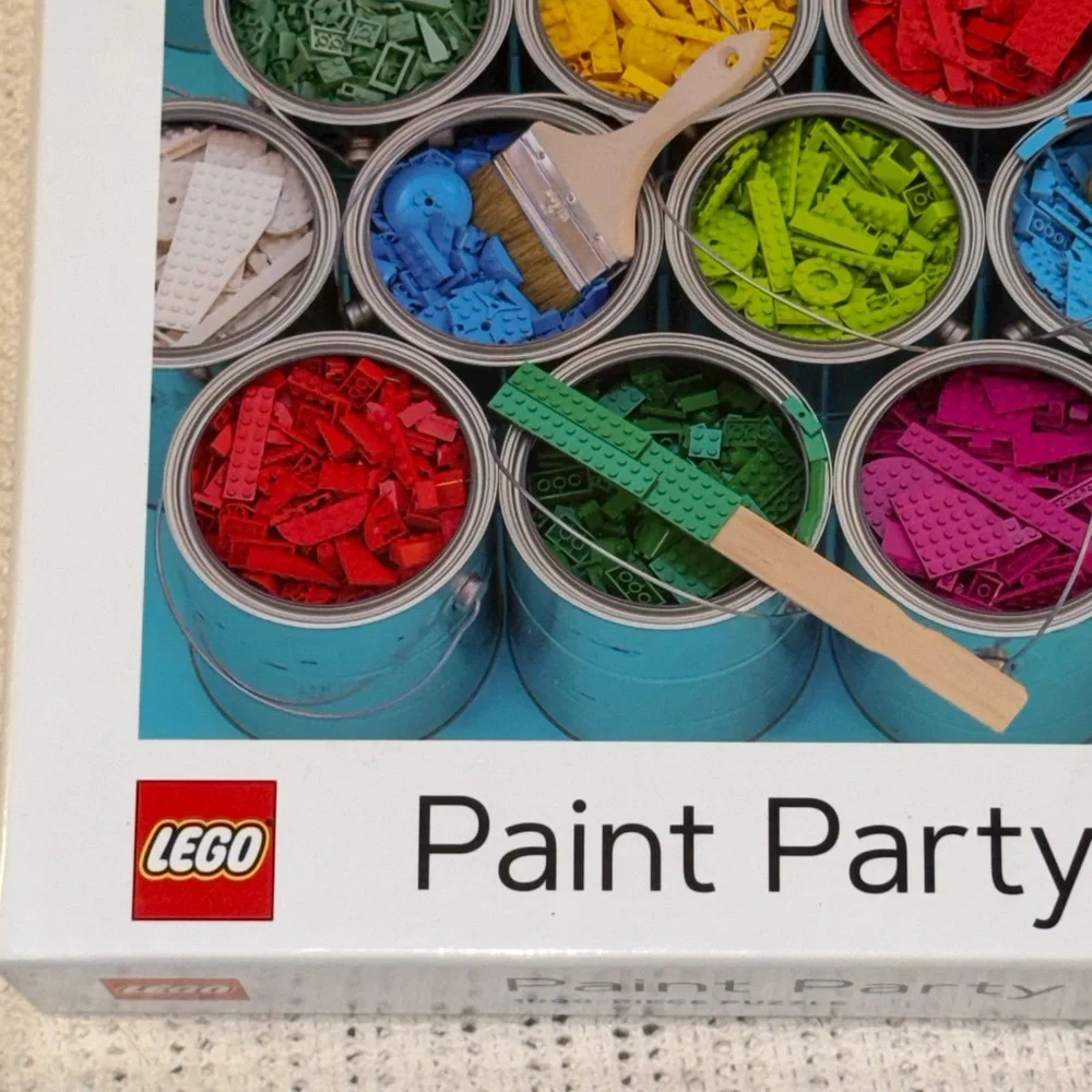 LEGO Paint Party Puzzle Chronicle Books 1000 Piece NEW Sealed